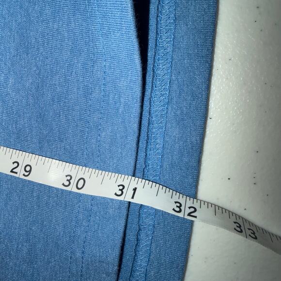 Carhartt Loose Fit Mens Size Large Tall Light Blue Short Sleeve Pocket T-Shirt - Picture 7 of 7